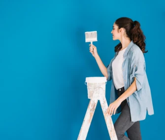 Dallas interior painting team at work